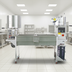 220V 380V Nuevo combinado de palomitas de maíz y caramelizador 2 en 1 Equipo de aceite Máquina de palomitas de maíz de alta eficiencia - Product Image 4