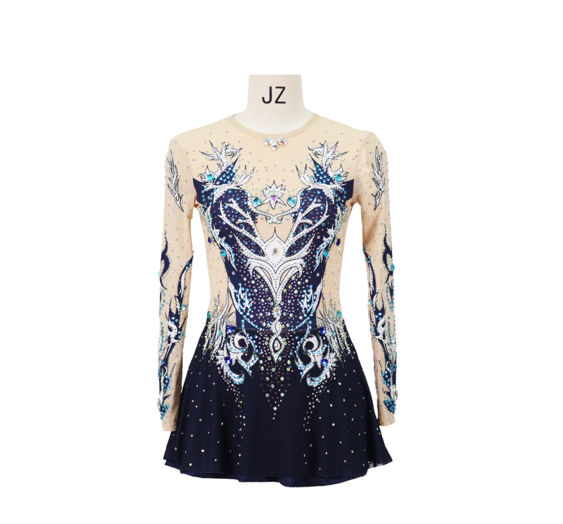 Kids Gymnastics Uniforms Rhinestones Sexy Competition