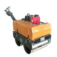 Compacteur routier miniature à double tambour BM60, poids 600 kg, moteur d'origine, système entièrement hydraulique, puissance 6 kW