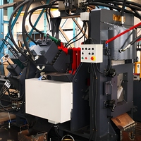 Ligne de poinçonnage et de cisaillement CNC haute vitesse pour profilés en acier, machine de poinçonnage d'angles de 14x10x19mm pour tours