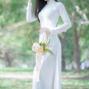 Mariée guirlande fête fournitures mariage décor fleur Arrangement à la main Rose fleur guirlande décorations accessoires - Product Image 1