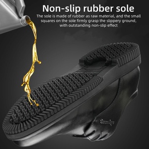 Botas de seguridad industrial de alta calidad para hombres, cómodos zapatos de seguridad para la construcción con punta de acero, recién llegados, elementos esenciales de trabajo de invierno - Product Image 4