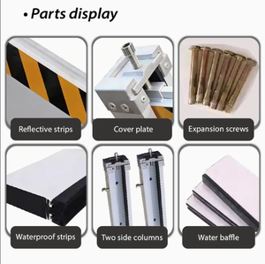 Barrières <span class=keywords><strong>anti</strong></span>-<span class=keywords><strong>inondation</strong></span> en alliage d'aluminium de 40 mm d'épaisseur, hauteur personnalisable, <span class=keywords><strong>barrière</strong></span> de protection contre les inondations, mur défensif pour porte de garage - Product Image 6