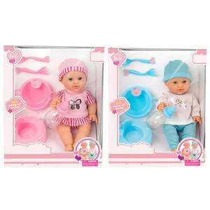 Muñeca de plástico suave de 16 pulgadas, muñeco de bebé que habla a medida <span class=keywords><strong>con</strong></span> accesorio para cochecito de muñeca - Product Image 6