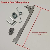 Xizi pour ensemble de serrure triangulaire de porte de hall, pièce de rechange pour ascenseur, fabriqué en Chine