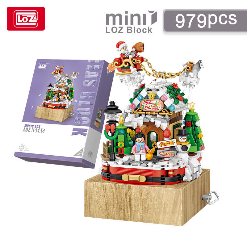 Loz1238 christmas house music box