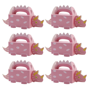 Boîte à bonbons dinosaure en étain, boîtes de fête en forme de dinosaure, fournitures de fête dinosaure pour anniversaire <span class=keywords><strong>adulte</strong></span>, remise de diplôme, couleur personnalisée - Product Image 4