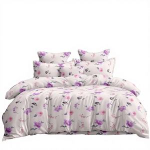 Parure de lit Venti King Size moderne et douce, imprimée, 3 pièces, résistante à la décoloration, garnissage en polyester, 2 taies d'oreiller, qualité de luxe - Product Image 1