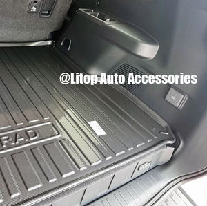 Tapetes de Coche Impermeables de Alta Calidad, Forro de <span class=keywords><strong>Maletero</strong></span> de TPO para Prado/LC250 y <span class=keywords><strong>Land</strong></span> <span class=keywords><strong>Cruiser</strong></span> 2024-2025, Cubierta de Respaldo de Asiento de 2 mm de Grosor - Product Image 2