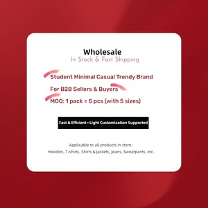 Jeans de Mezclilla Casuales de Corte Recto, Color Azul Claro Lavado, Estilo Vintage para Adolescentes y Adultos, Primavera 2026, Cintura Media, con Bordado - Product Image 4