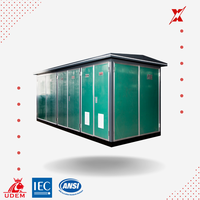 Unité de transformateur de sous-station compacte modulaire extérieure avec appareillage de commutation