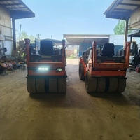 Compacteur routier HAMM Hd13 d'occasion de 3 tonnes, importé des États-Unis, compacteur original Hamm Hd13 en bon état