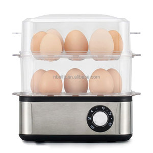 Aifa thiết bị nhà bếp hộ gia đình xách tay tự động mini nồi trứng máy trứng nồi hơi điện Đun sôi trứng hấp - Product Image 5