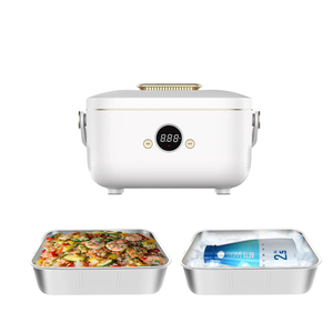 Multifunctional 3-In-1 Electric Lunch Box Stainless Steel Insulation Portable Food Drink Heating And Cooling Lunch Box