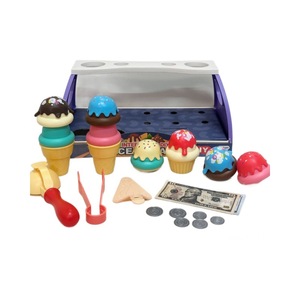 Pretend Play Plastic Ice Cream <b>Kitchen</b> Toy <b>Set</b> Educational Toy for <b>Toddlers</b> and Kids - Product Image 1