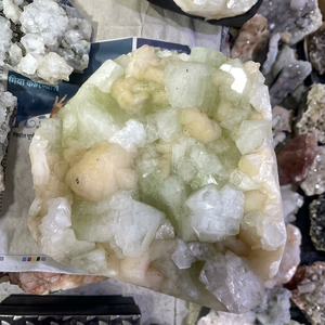 Wholesale Polished Natural Zeolite <b>Cluster</b> Apophyllite Healing <b>Crystal</b> <b>Cluster</b> for Feng Shui - Product Image 6