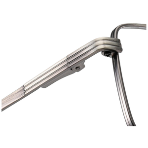 إطار نظارات معدني أنيق وخفيف الوزن بتصميم مربع عصري للجنسين، مناسب للاستخدام مع أجهزة الكمبيوتر. - Product Image 3