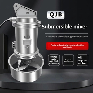 เครื่องผสมแบบจุ่มใต้น้ำ QJB OEM ความเร็วต่ำ แบบดัน-ไหล สำหรับบ่อหมักแบบไม่ใช้อากาศ ประสิทธิภาพสูง สำหรับน้ำเสียไหลย้อนกลับ - Product Image 3