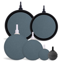 Disque à bulles d'oxygène pour aquarium, pierre à oxygène frittée haute température, accessoire pour animaux de compagnie