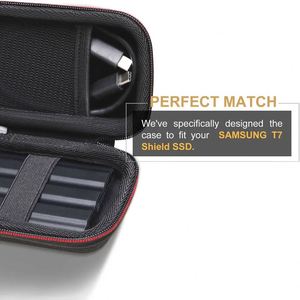 Estuche Rígido de EVA, Estuche Protector a Prueba de Golpes de EVA, Bolsa de Viaje de Almacenamiento de EVA para Unidades Samsung T7 Shield - Product Image 3