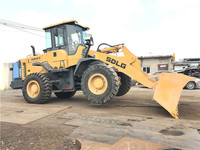LINGONG LG936L Wheel Loader Front/Backhoe/Tractor Loader 5 Ton 4 Wheel Drive Mesin Weichai