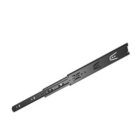 Haute norme 45mm Silence Triple pli meubles matériel installateur garde-robe lisse télescopique curseur