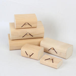 Boîte d'emballage cylindrique en bois de <span class=keywords><strong>bouleau</strong></span> à placage de peau souple, tube rond, pour bouteille de vin cadeau - Product Image 6