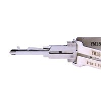 Lishi YM15 2 en 1 choix de serrure de porte de voiture et décodeur ensembles de sélection de serrure pour Benz et Dodge