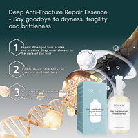 POLAN 500ml Produits capillaires biologiques anti-casse, Essence réparatrice pour cheveux abîmés