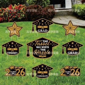 Letrero Luminoso LED para Jardín y Césped, Decoración para la Temporada de Graduación 2025, Nuevo Comercio Electrónico Transfronterizo - Product Image 2