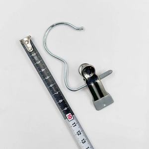 Clip multifuncional de acero inoxidable en forma de 3 para ropa, pantalones, faldas, calcetines, con gancho, clip para ropa sin dejar marcas. - Product Image 5