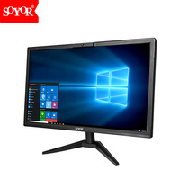 Moniteur Webcam PC 18.5/19/20/22/24 pouces moniteur de bureau avec caméra pour étudiant bureau à domicile
