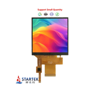 Layar Sentuh Kapasitif LCD Persegi 4 Inci dengan Resolusi 480*480 Antarmuka RGB Teknologi IPS Layar TFT