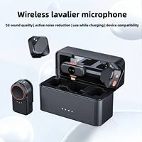 Microphone Lavalier Sans Fil ST88 Type C avec Réduction de Bruit IA Haute Fidélité 20Hz-20KHz Compatible Caméra pour Streaming en Direct