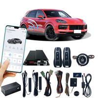 Système de démarrage à distance CARQSENG, démarrage par bouton-poussoir, entrée sans clé, DC12V CANBUS Plug&Play, contrôle par application, alarme de voiture pour Porsche Macan Cayenne
