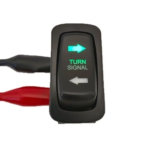 7pin Dpdt Tuimelschakelaar Atv Utv 12V Aan Knop Schakelaar Groen Blauw Led Richtingaanwijzer Tuimelschakelaar Schakelaars - Product Image 3