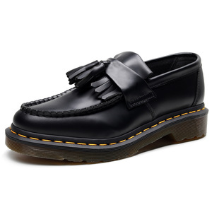 Chaussures basses en cuir véritable à franges, style britannique, pour étudiants, modèle unisexe, collection automne, best-seller transfrontalier - Product Image 1