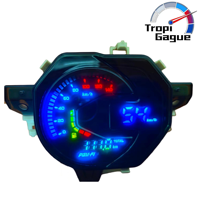 Untuk Honda Beat Fi V2 2016-2019 Speedometer LED Digital Versi Ungu Tachometer Digital LED