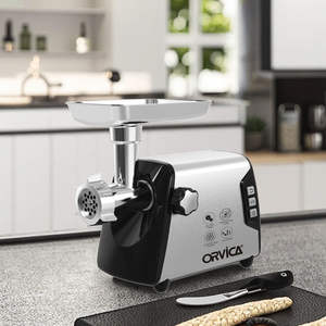 Hachoir à viande multifonction en acier inoxydable portable pour la maison, machine à saucisses électrique - Product Image 2