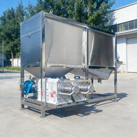 Séparateur solide-liquide à microfiltration à tambour à double unité en acier inoxydable, personnalisé en usine, pour la déshydratation du fumier de porcs et de bovins en ferme