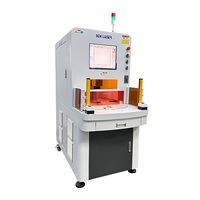 Machine de marquage laser industrielle double station 100W 50W pour moules métalliques, laser fibre haute efficacité, double station rotative, aluminium, acier