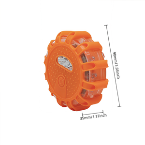 Luz de Advertencia de Tráfico Magnética <span class=keywords><strong>LED</strong></span>, Giratoria y Intermitente, <span class=keywords><strong>Baliza</strong></span> de Emergencia para Camiones y Vehículos - Product Image 5