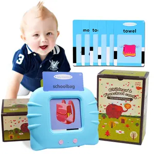 2023 New Trend Pocket Speech Preschool Learning Interactive Toys Arabic Spanish English French English Machine for Toddlers