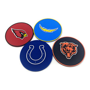 Posavasos de PVC Personalizados, Posavasos de Plástico Suave para Bebidas y Posavasos de Goma Redondos o con Forma Personalizada - Product Image 2