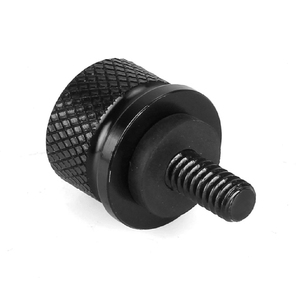 Tornillo de lengüeta de perno de asiento de guardabarros trasero negro apto para Harley Davidson Softail Dyna Sportster Touring Street Glide Electra Road King - Product Image 2