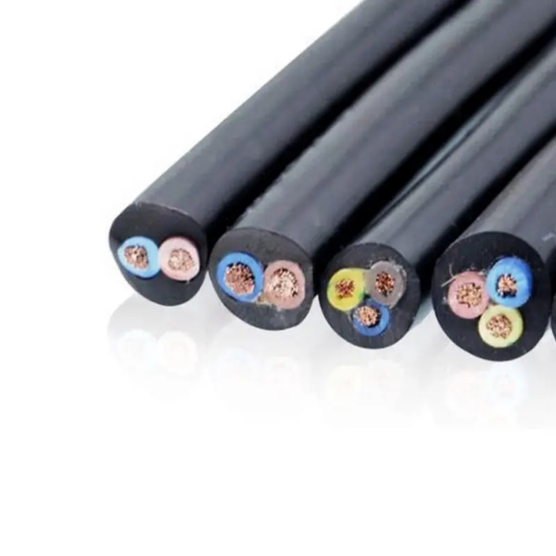 multi core h07rn-f rubber insulated flexible power cable