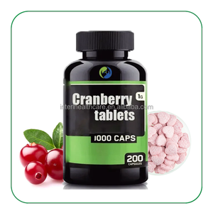 Ausreson OEM Cranberry Extract <b>Tablet</b> Price Supplements Probiotic 500mg 1000mg Bulk Cranberry <b>Tablets</b> - Product Image 1