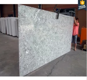 विभिन्न स्टारलाईट चमक सफेद क्वार्ट्ज countertop