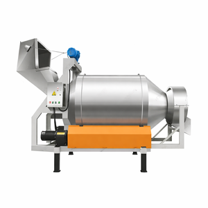 Mezcladora Industrial de Tambor Rotatorio de Acero Inoxidable de Alta Resistencia, Cangilón de Alimentación para Procesamiento de Polvo y Gránulos, 360L - Product Image 1