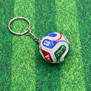 Wholesale PVC & PU Leather Football Keychain-Mini Creative <b>Design</b> for Gifts & Ornaments - Product Image 3
